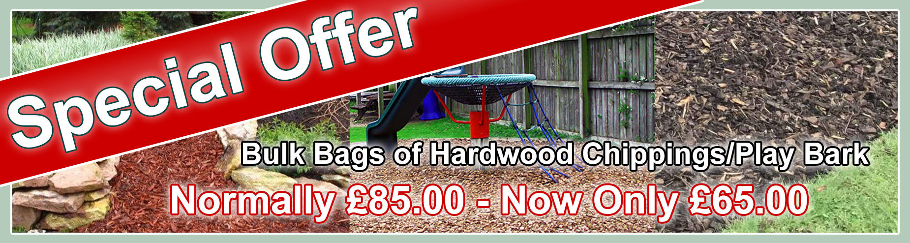 Special Offer on bulk bags of hardwood chippings